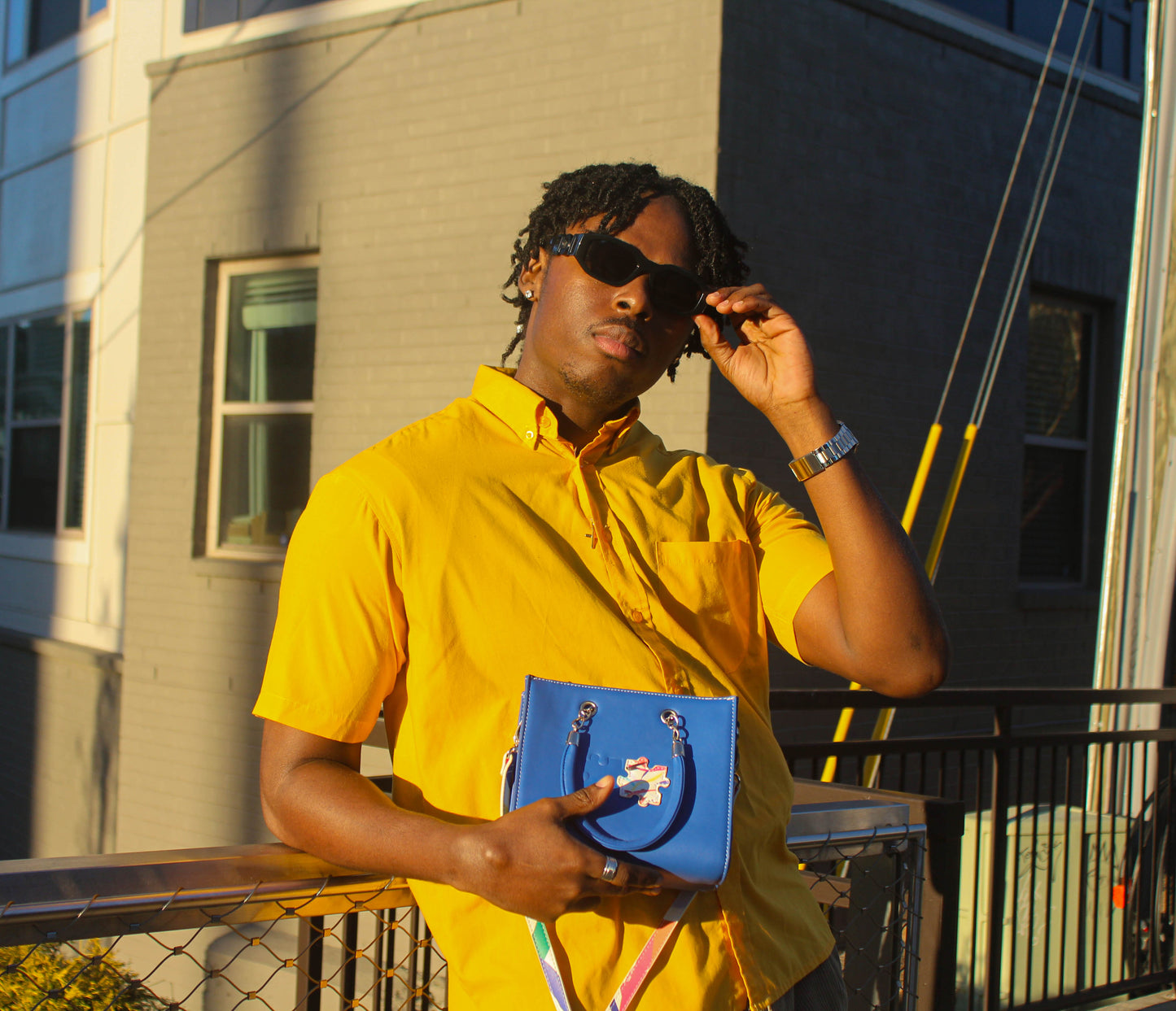The Missing Piece Bag - Blue