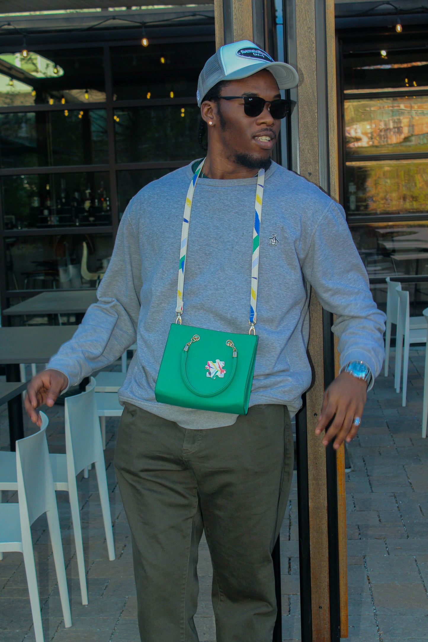 The Missing Piece Bag - Green