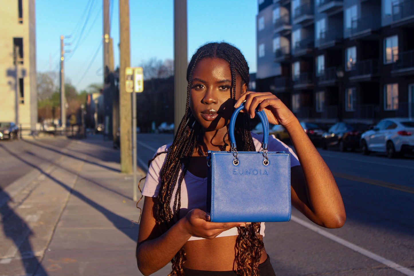 The Missing Piece Bag - Blue